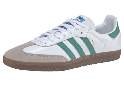 adidas samba weiß grün herren|adidas samba schuh.